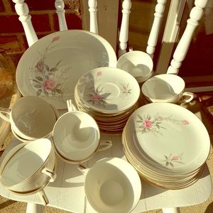 VTG Golden Rose Fine China